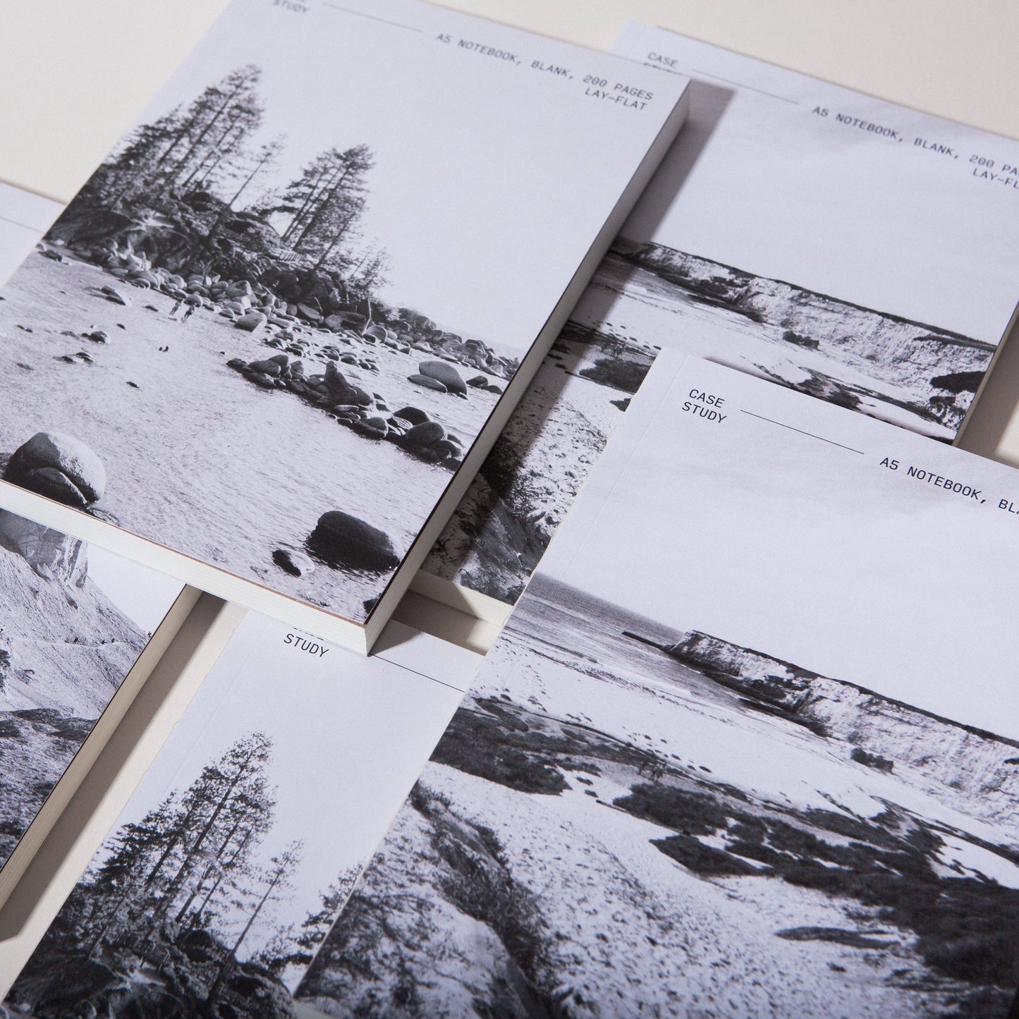 Alpine Lake Scenic Layflat Notebook