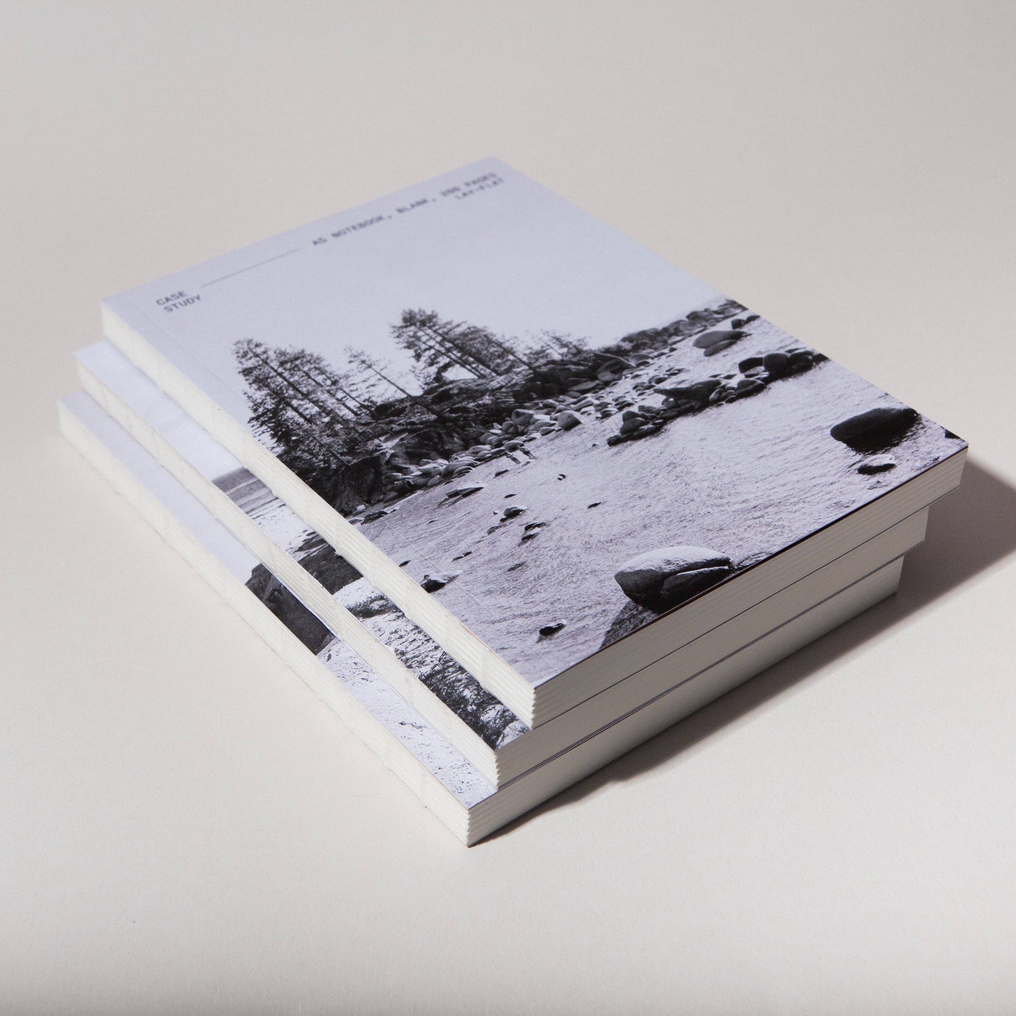 Alpine Lake Scenic Layflat Notebook