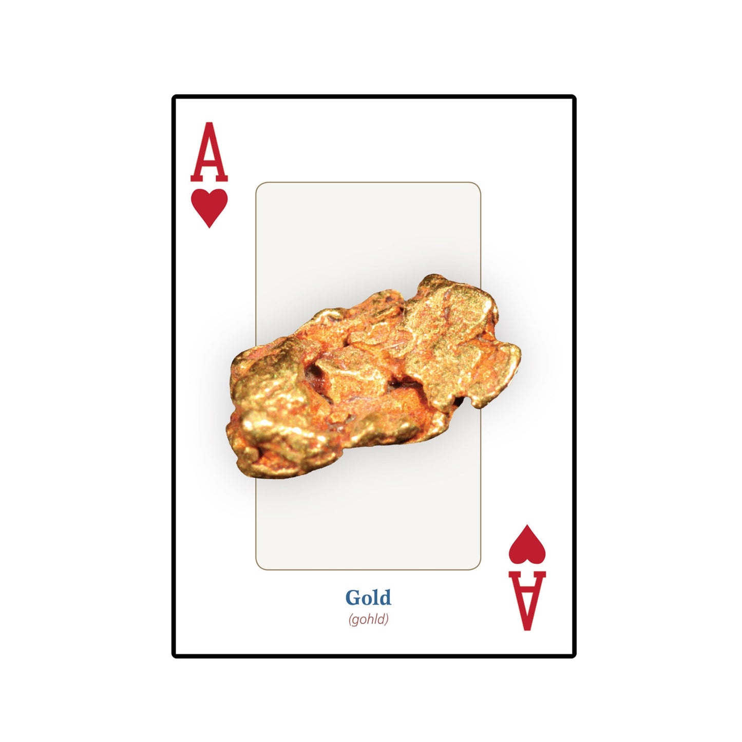 Rocks & Minerals Playing Cards