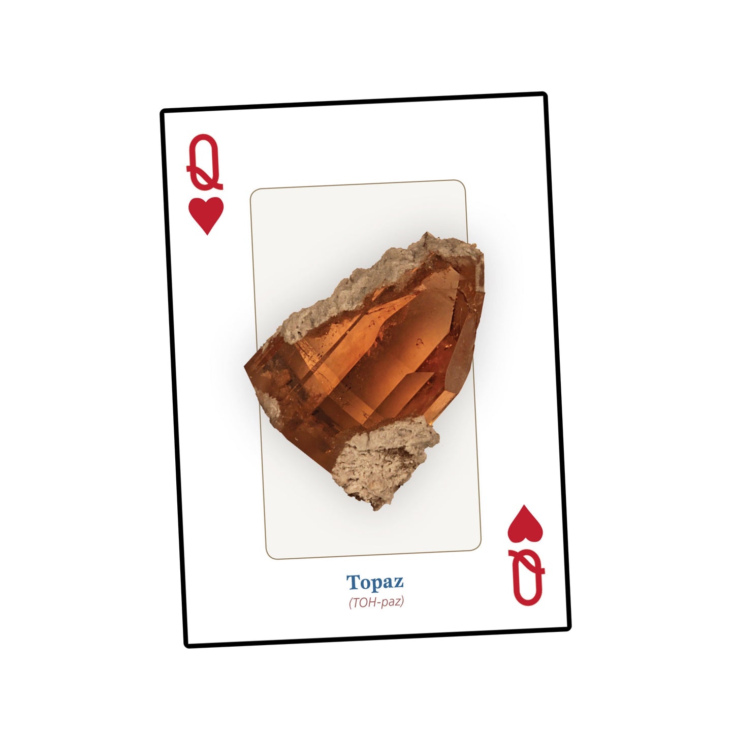 Rocks & Minerals Playing Cards