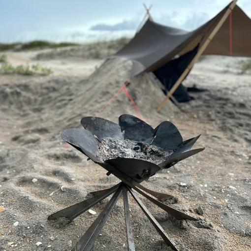 Fire Lily - Portable + Packable Fire Pit