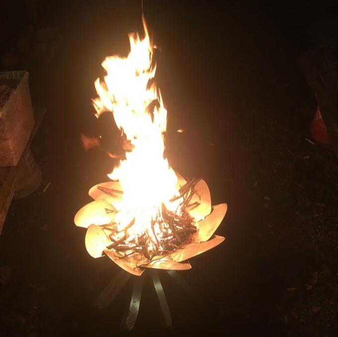Fire Lily - Portable + Packable Fire Pit