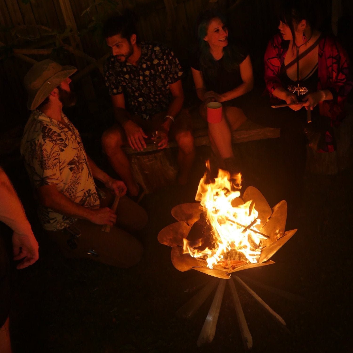 Fire Lily - Portable + Packable Fire Pit