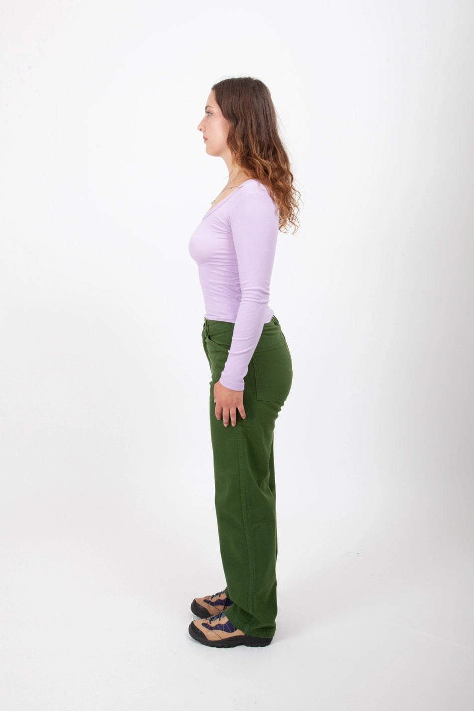 Painter Pants in Cypress Green