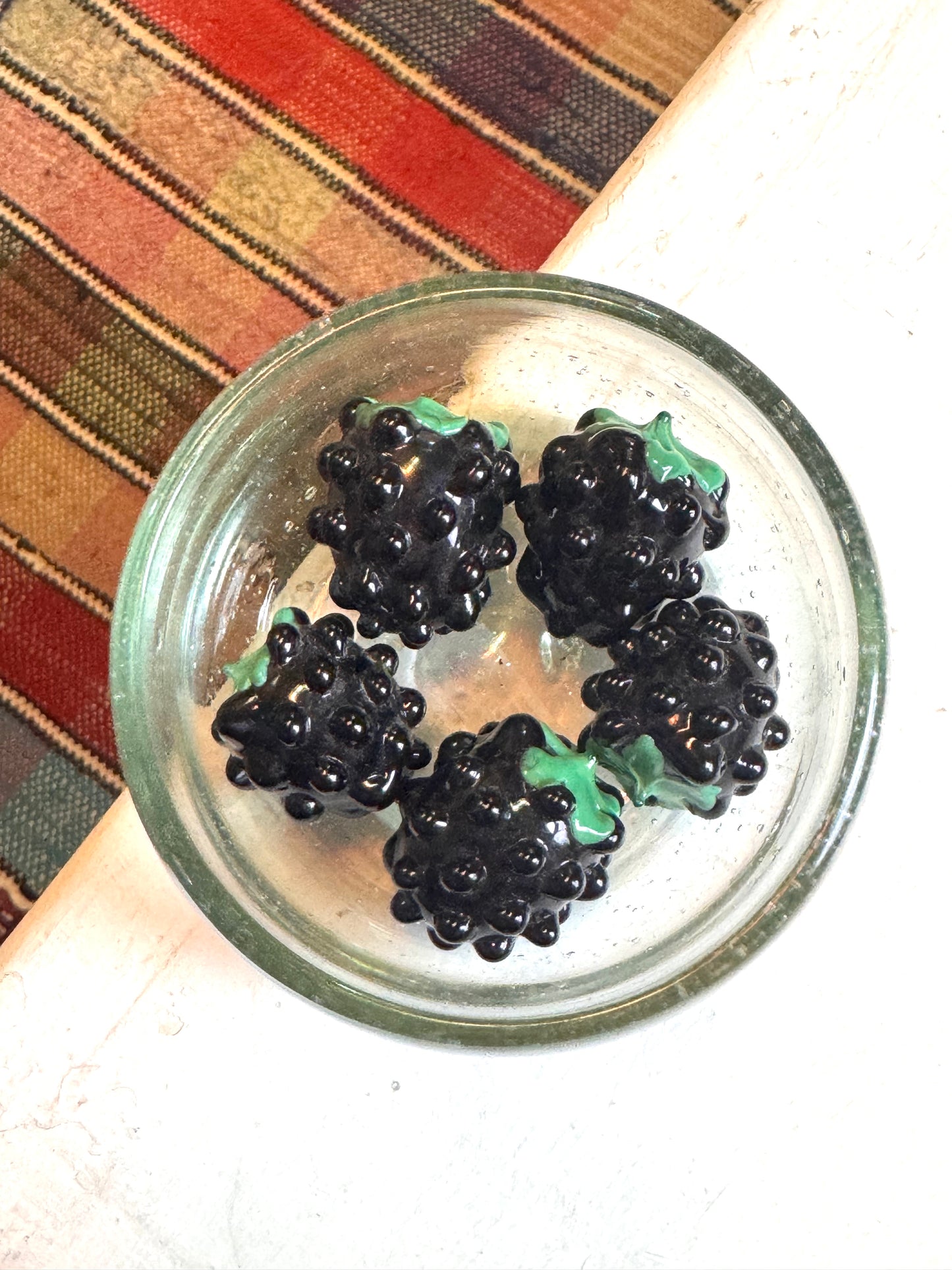 Murano Glass Blackberries