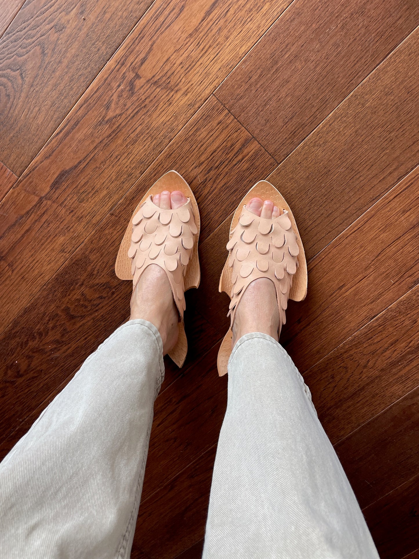 Fish Sandals by Rachel Sees Snail Shoes