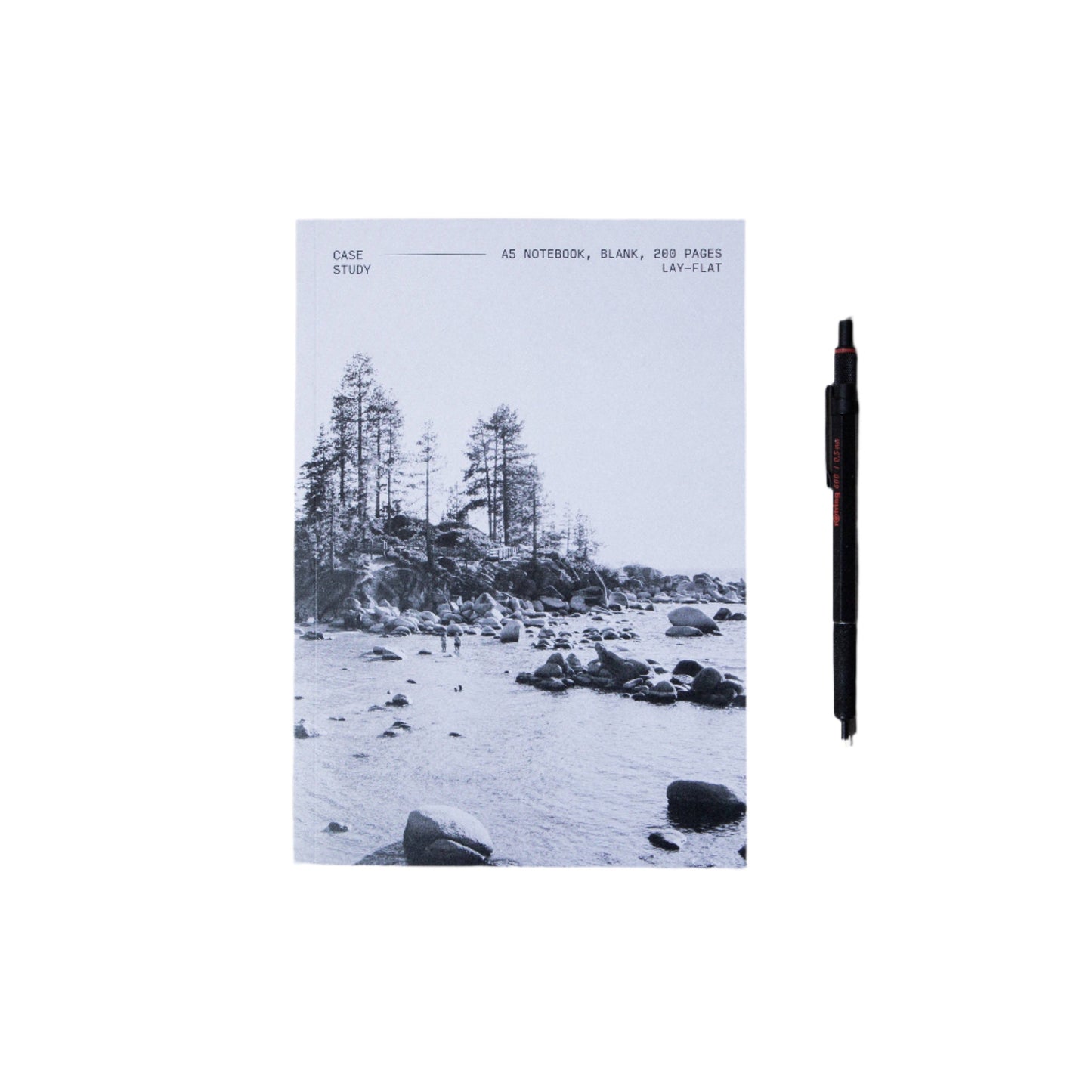 Alpine Lake Scenic Layflat Notebook