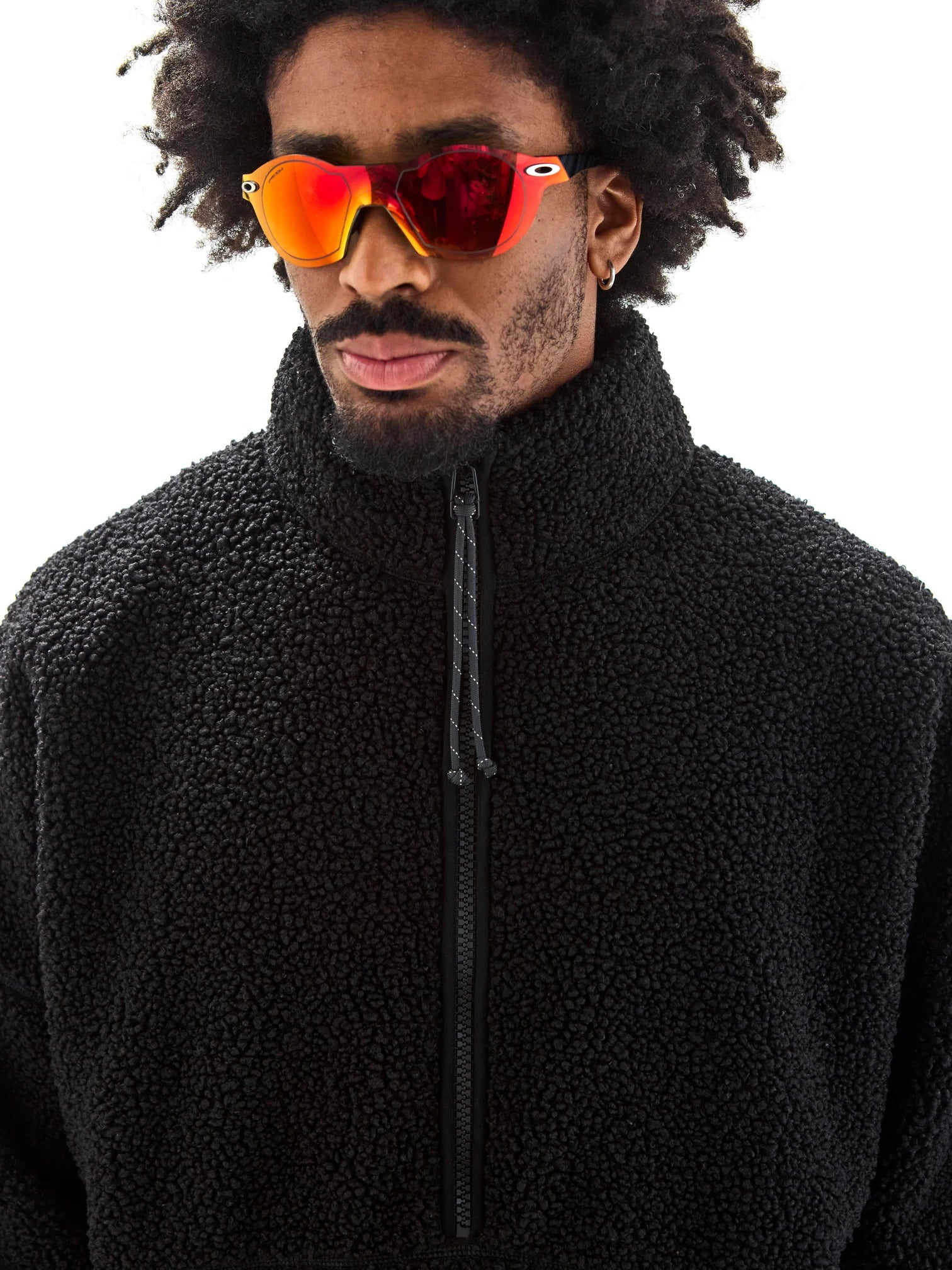 MS-119PA Half Zip Pull Over in Anthracite