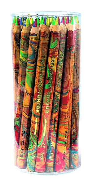 Marbled Quattro Pencil