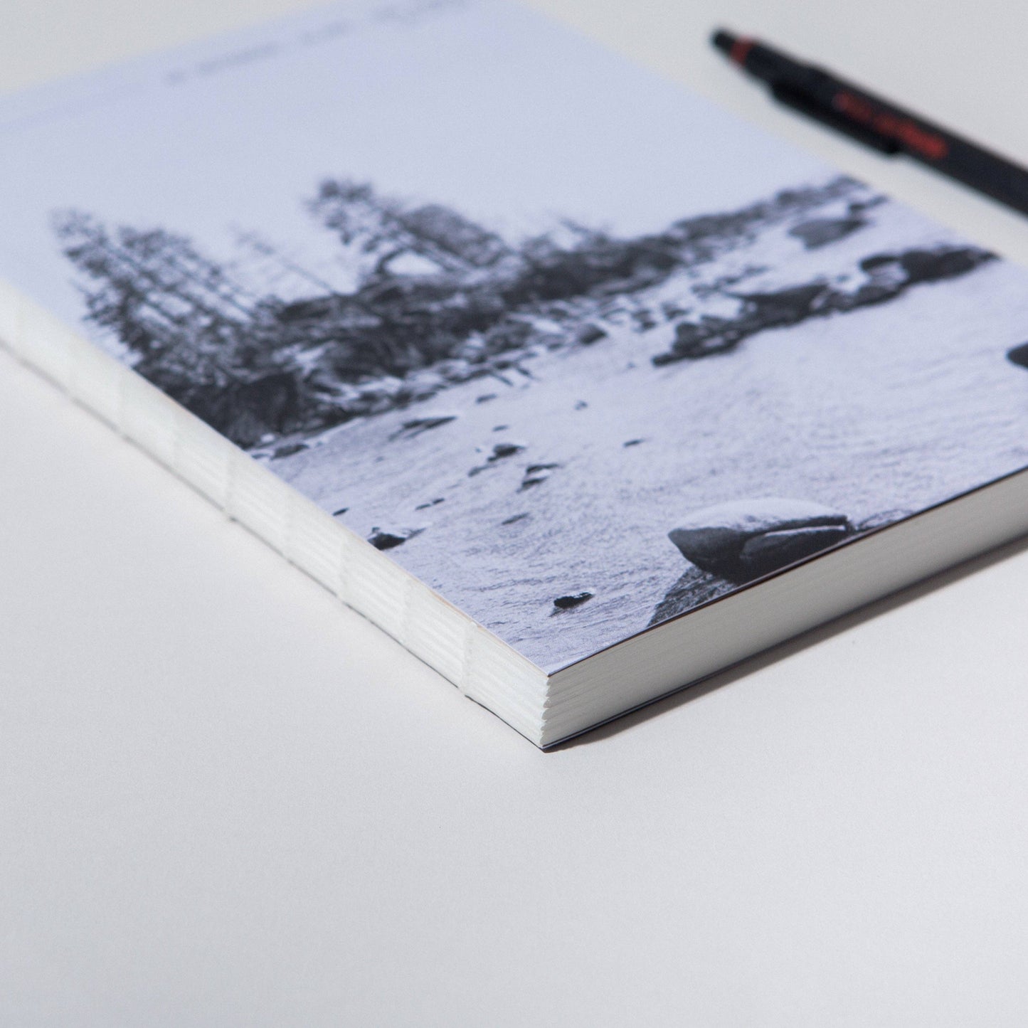 Alpine Lake Scenic Layflat Notebook