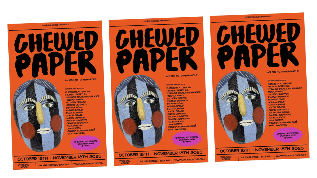CHEWED PAPER