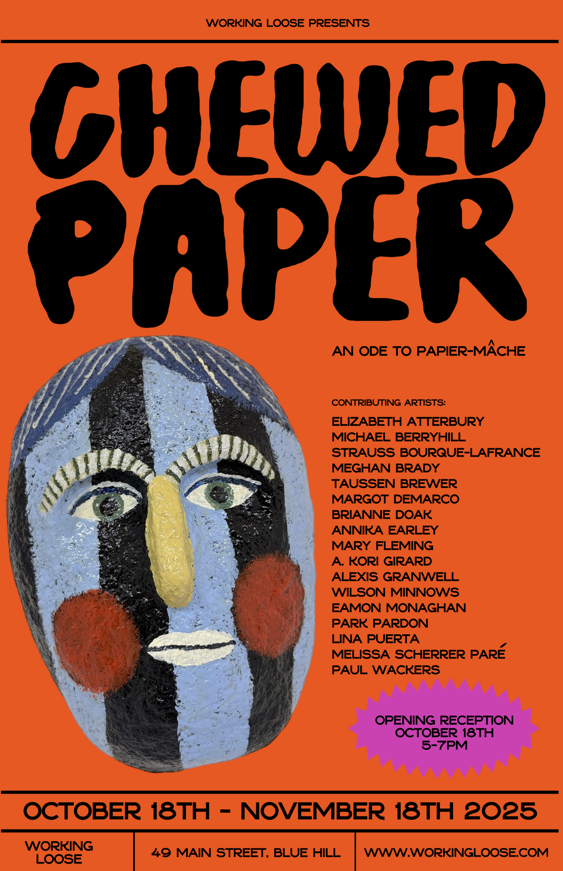  CHEWED PAPER 