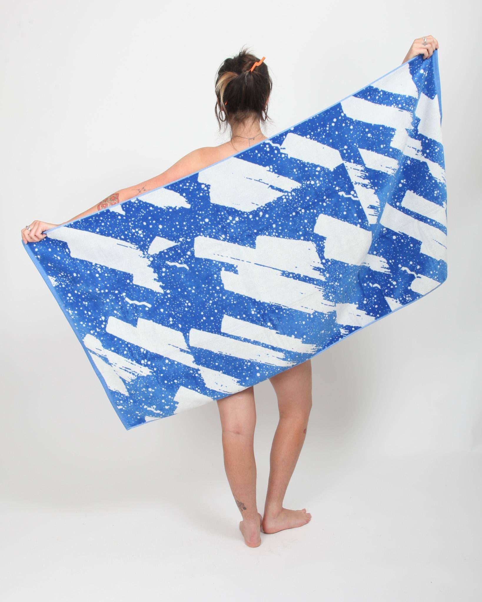 Large Terry Towel in Accord Comet