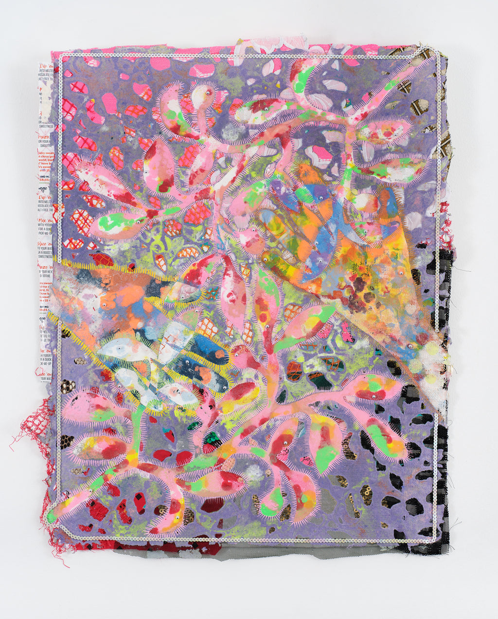 Blueberry Plants and I (Purple), from the Kinship Series