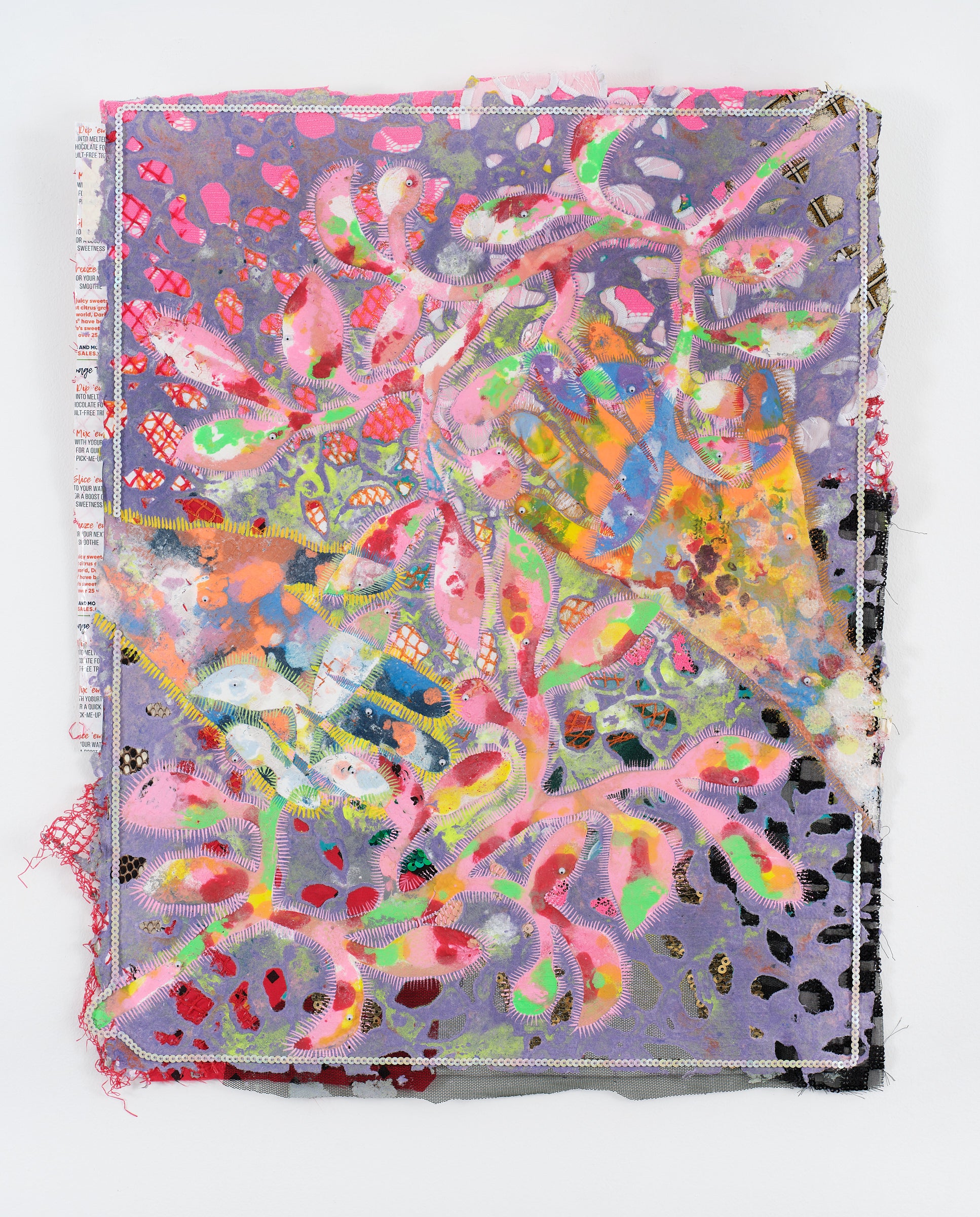 Blueberry Plants and I (Purple), from the Kinship Series