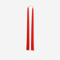 Coral Beeswax Candles