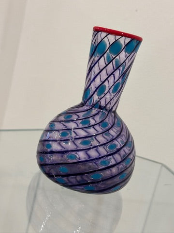 Itallan Art Glass Bud Vases