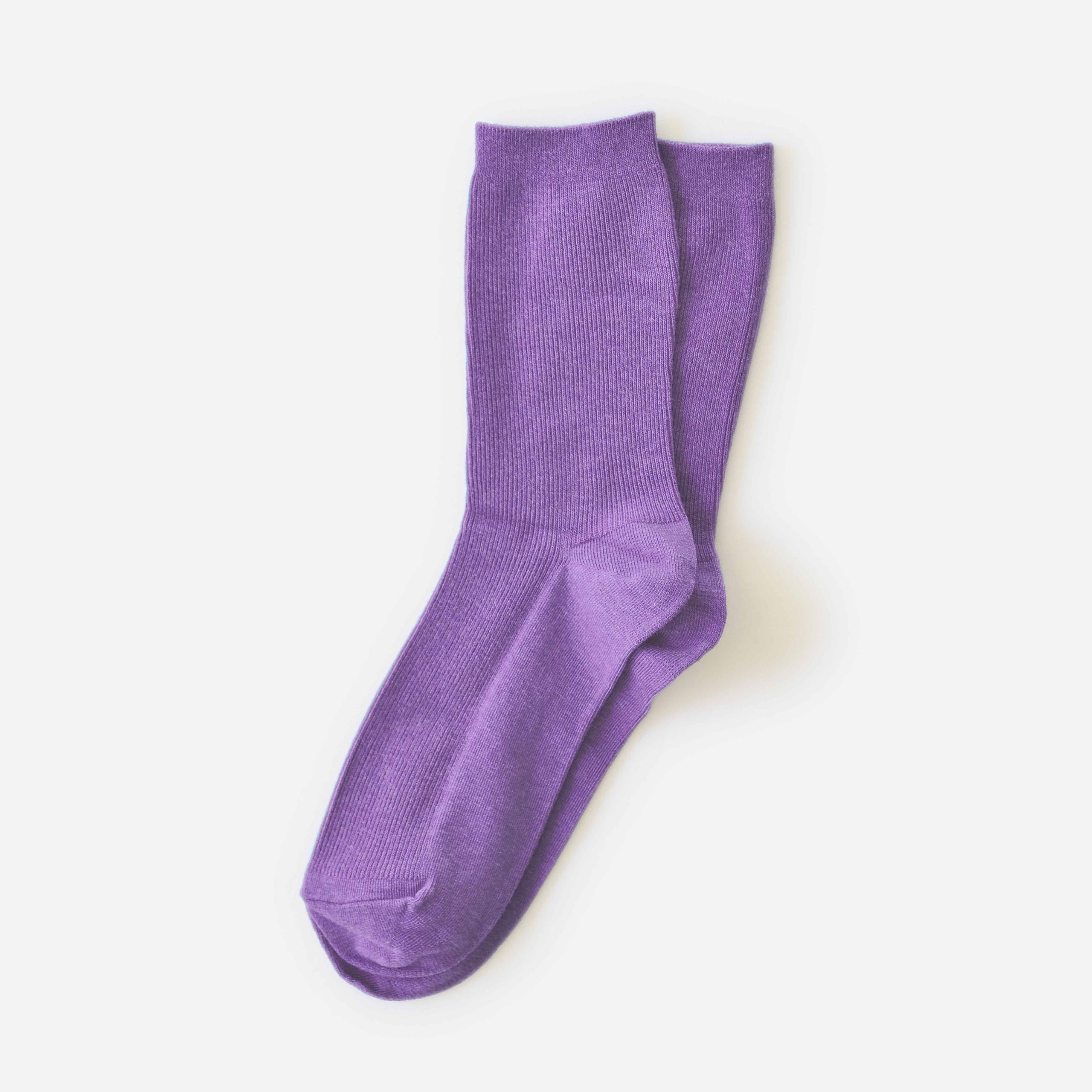 Wisteria Cotton Socks