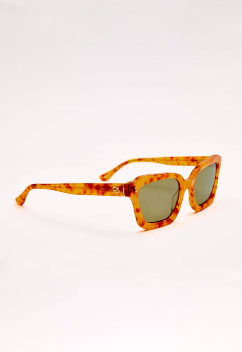 Demi in Oh Honey Tortoise Shell Sunglasses