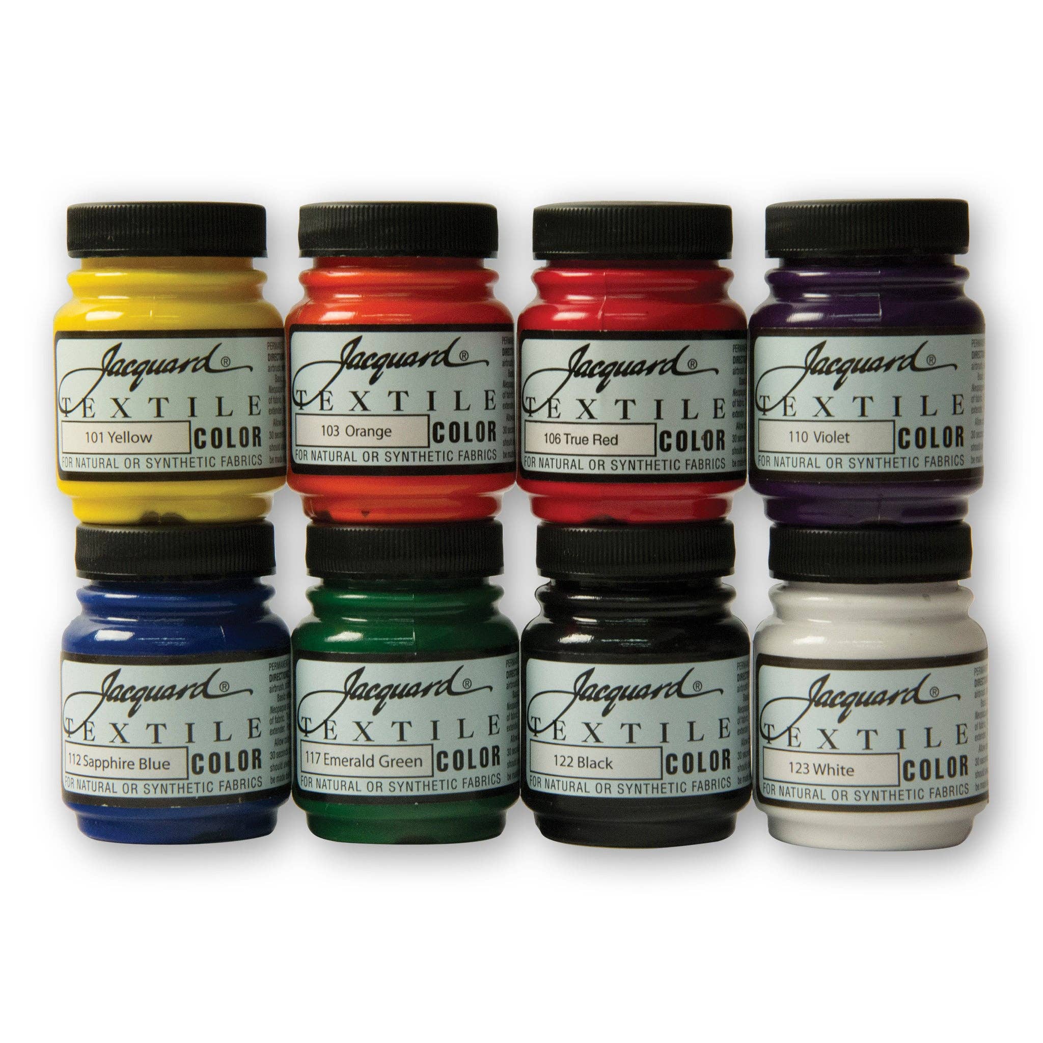 Jacquard Textile Color Paint | 8-Color Set