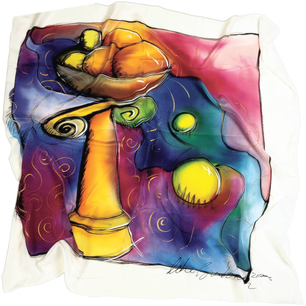 Blank Silk Habotai Scarf 22" x 22"