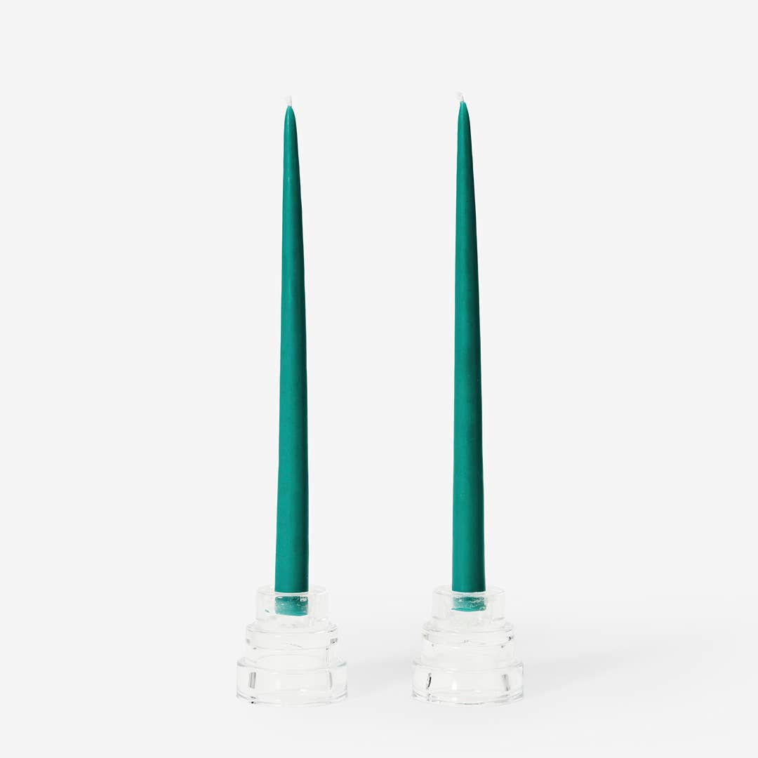 Teal Beeswax Candles