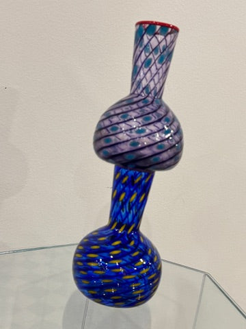 Itallan Art Glass Bud Vases