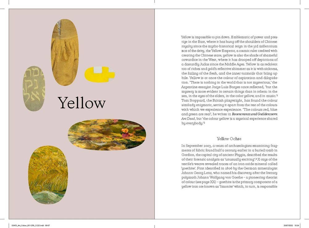 The Art of Colour: The History of Art in 39 Pigments