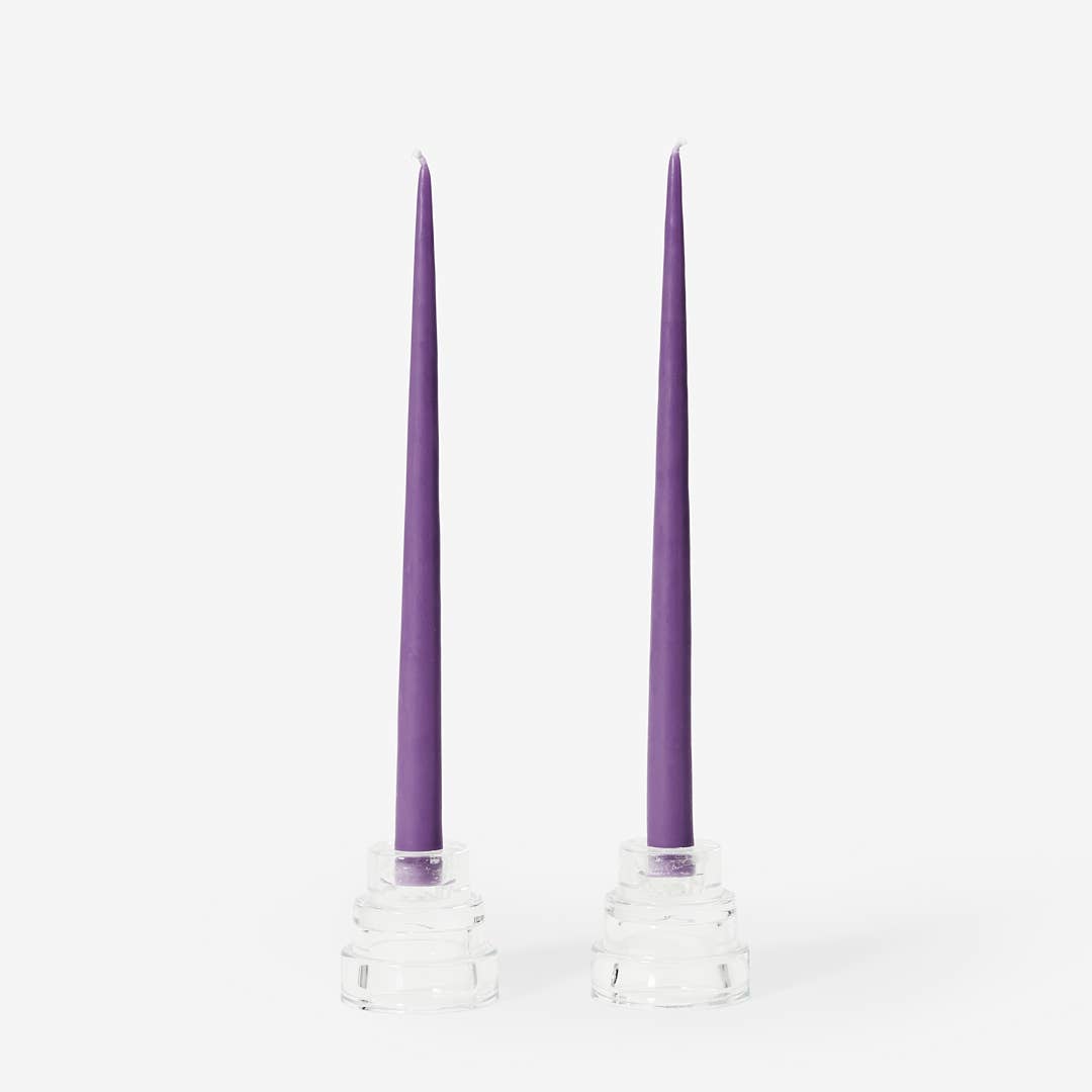 Lavender Beeswax Candles
