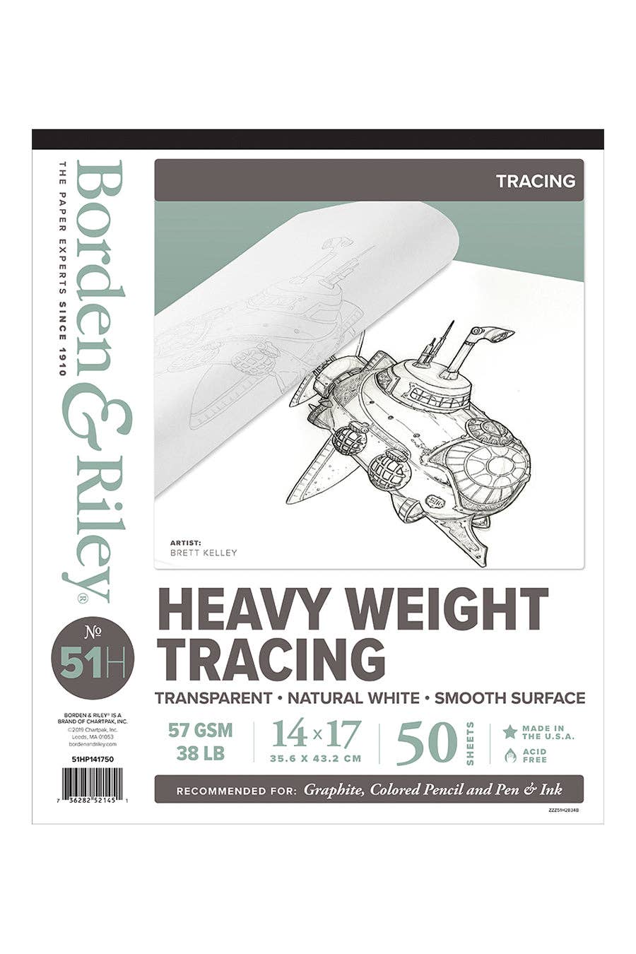 51H Tracing Pad - 14" x 17"