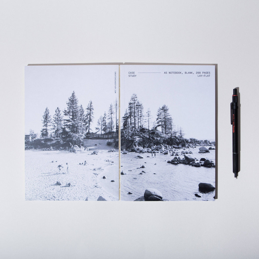 Alpine Lake Scenic Layflat Notebook