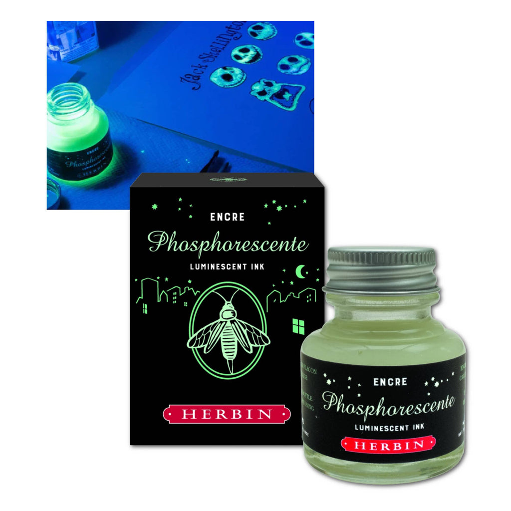 Phosphorescent Ink - Glow In The Dark! Pen Ink