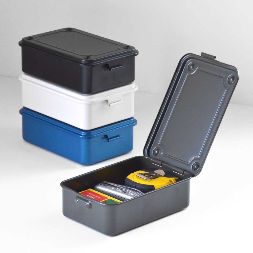 Steel Stackable Storage Box in Yellow