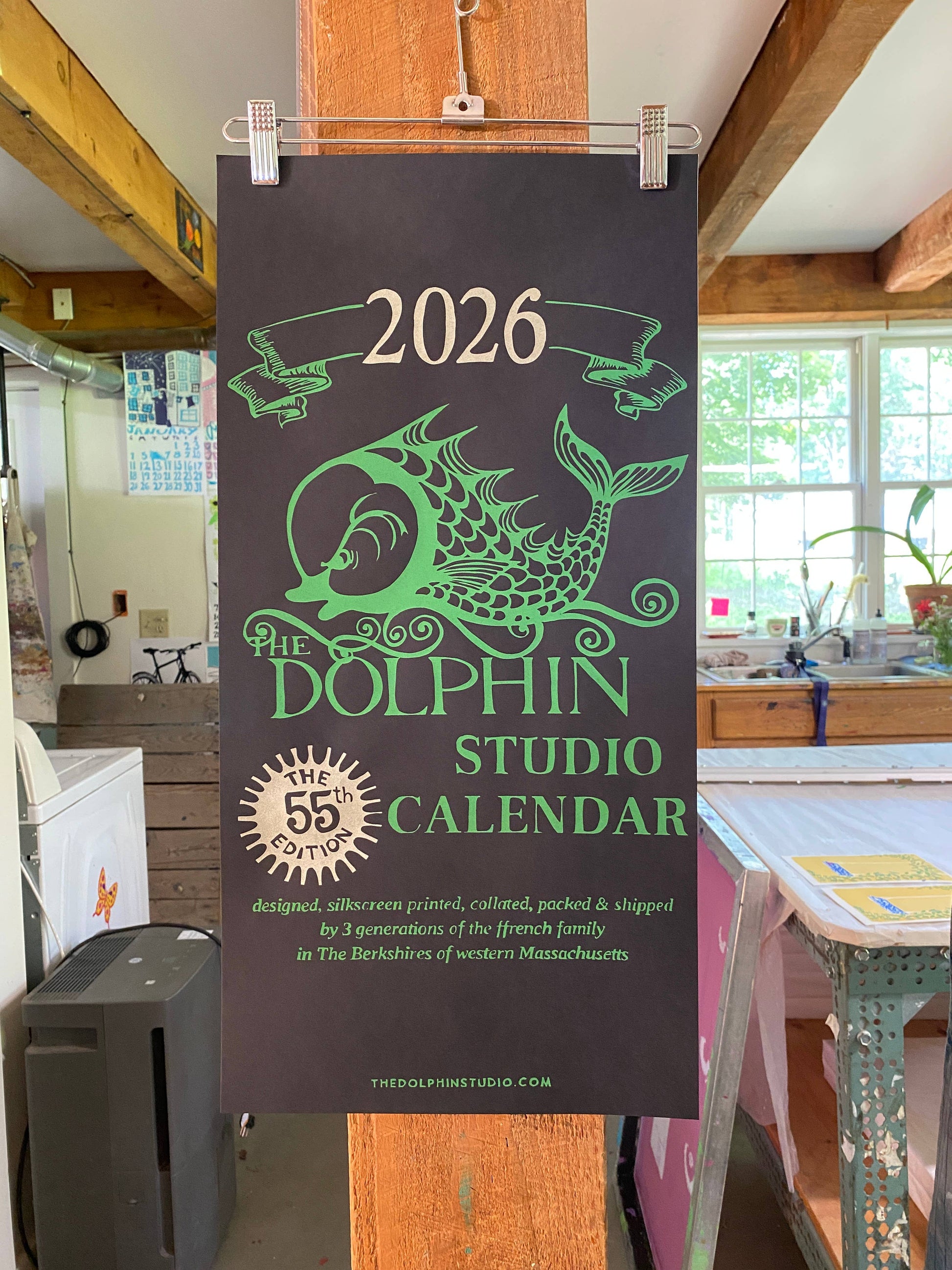 The 2026 Dolphin Studio Calendar - 55th Edition