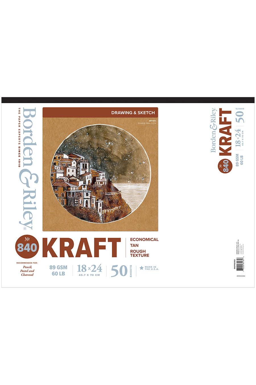 840 Kraft Pad - 18" x 24"