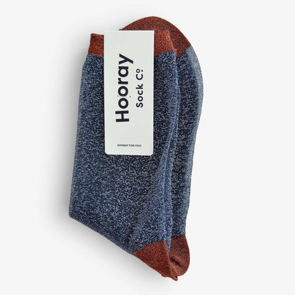 Broadway Metallic Socks