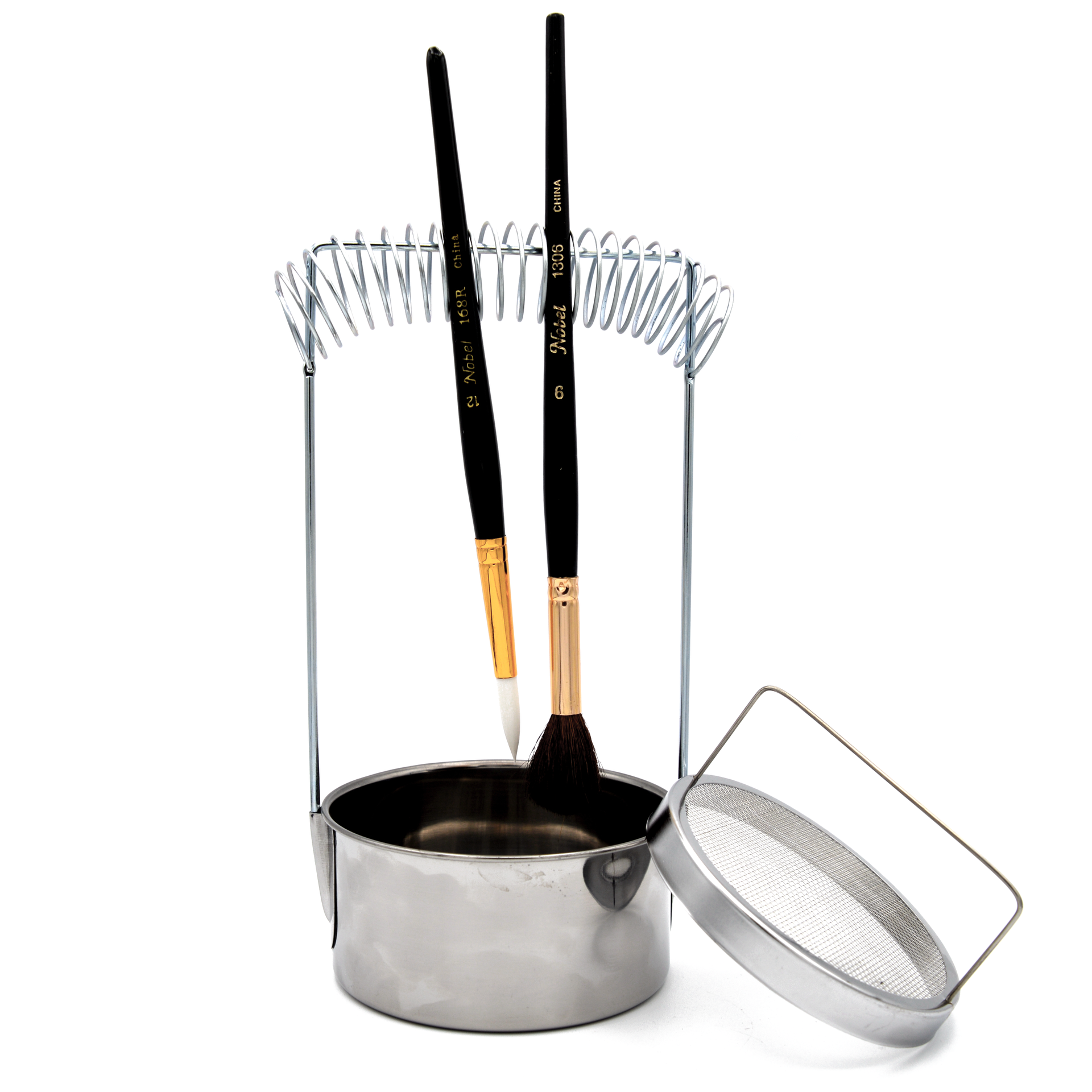 Aluminium Brush Washer & Brush Hanger With Sieve