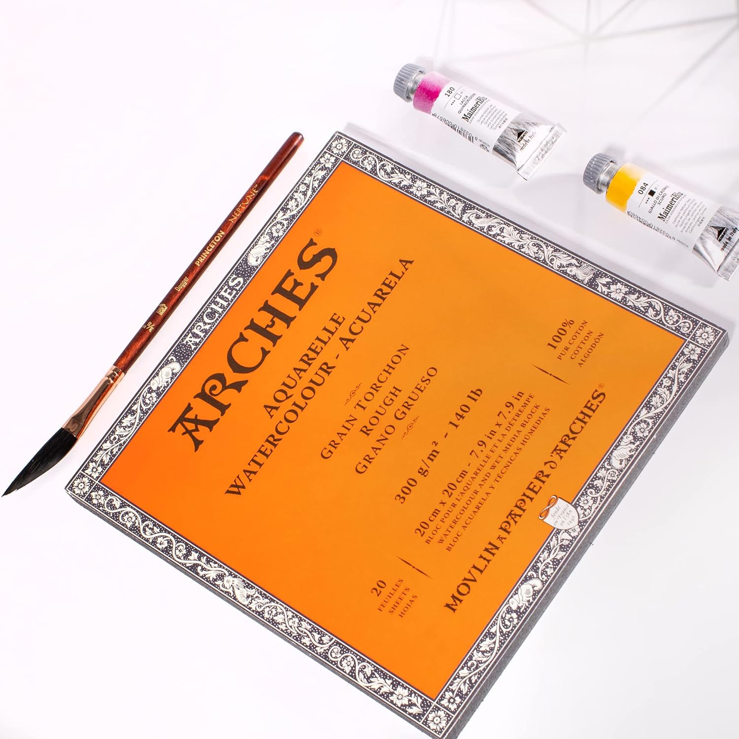 Arches Watercolor Block - Rough, 7.9" x 7.9"