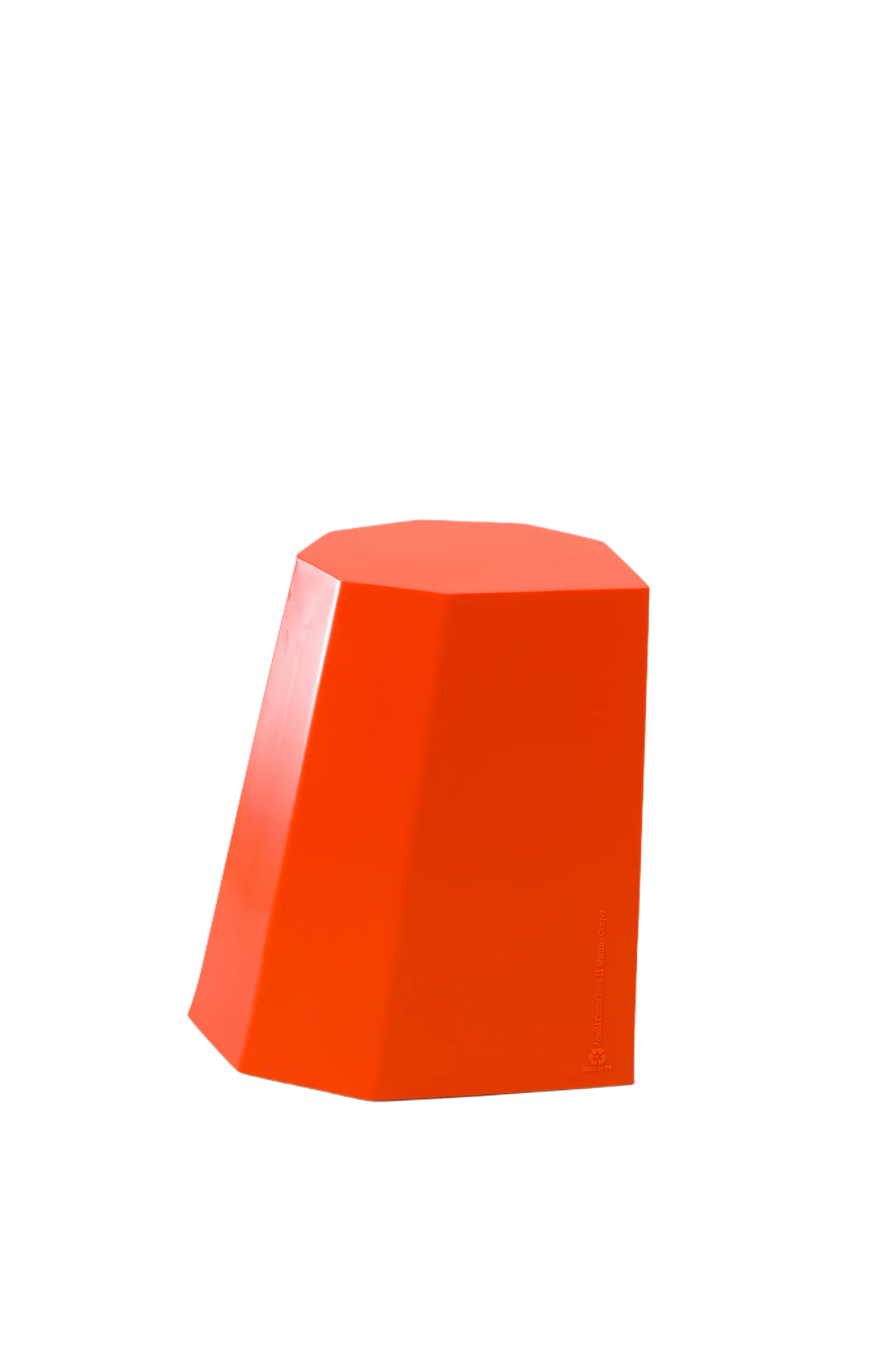 Arnold Circus Stool in Traffic Orange