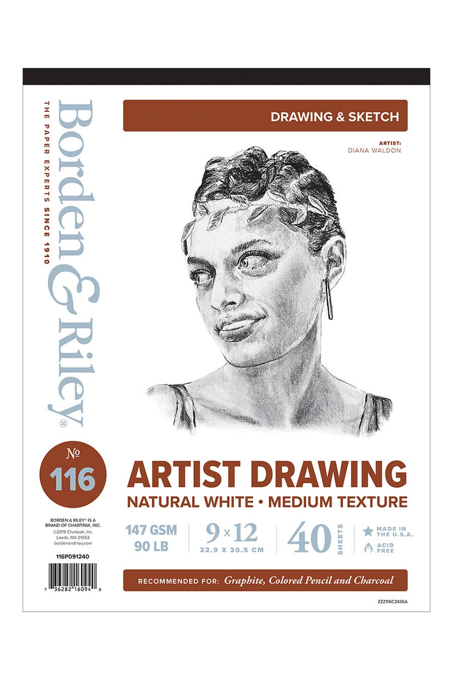 Artist Drawing Pad - 9" x 12"