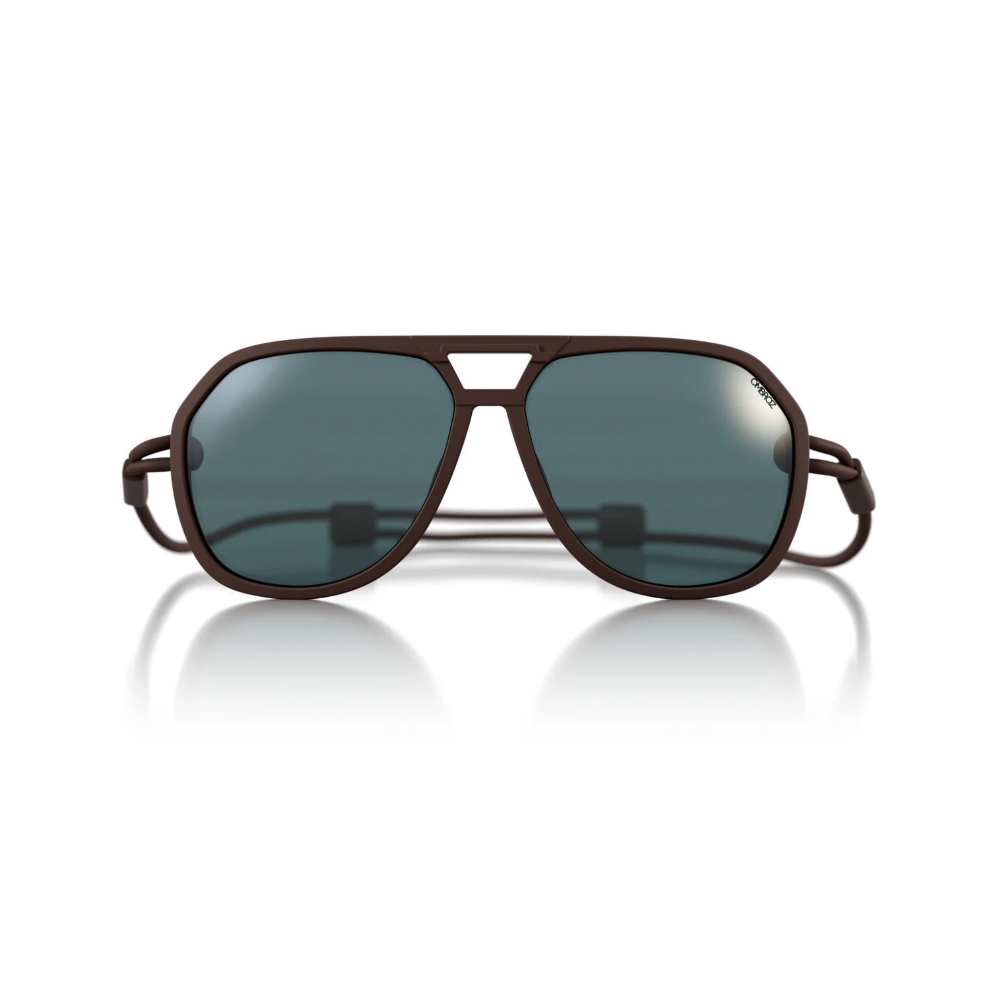 Classics in Matte Brown + Polarized Grey Lenses - Narrow
