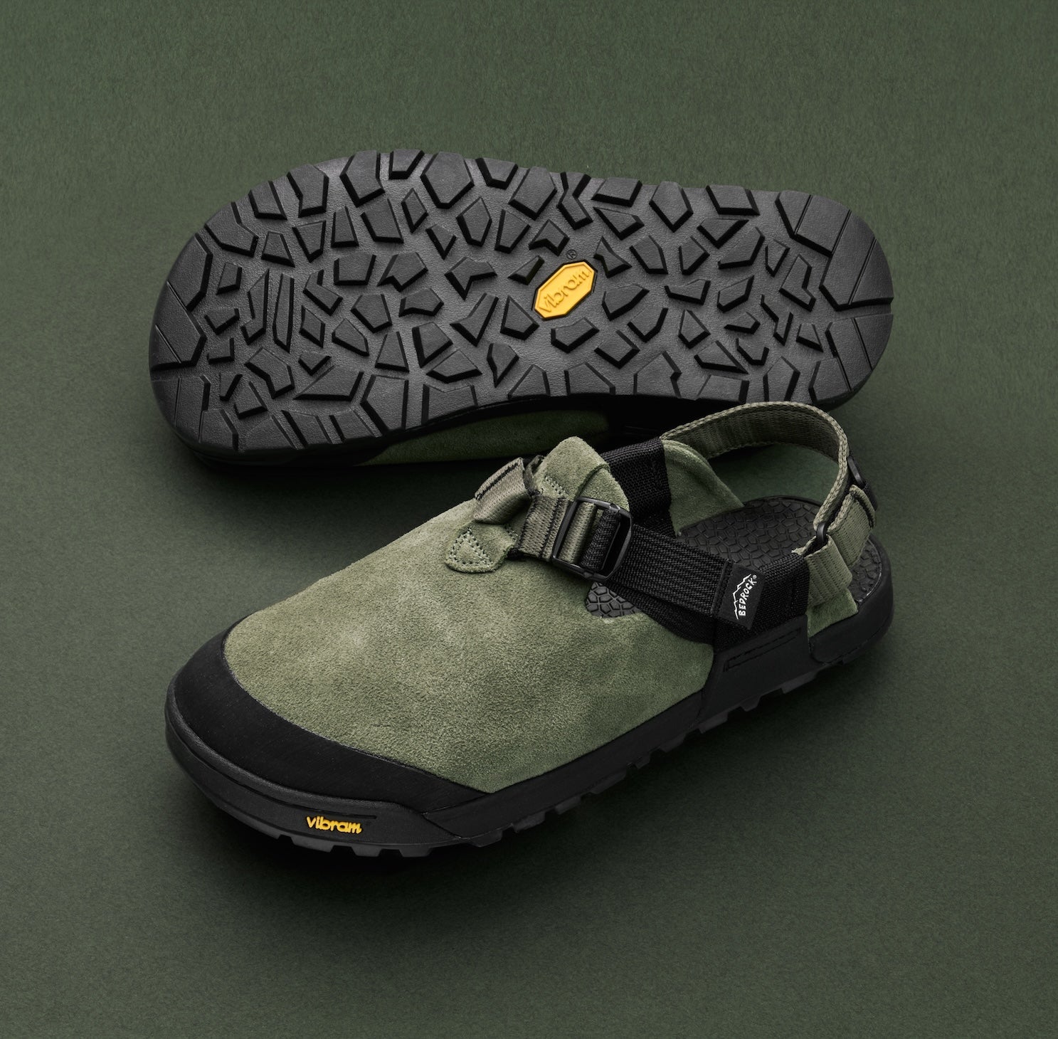 Mountain Clogs in Sagebrush Suede