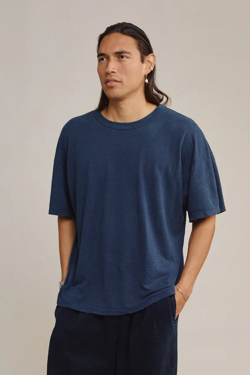 JUNGMAVEN | Buckeye 100% Everyday Hemp Tee in Coyote