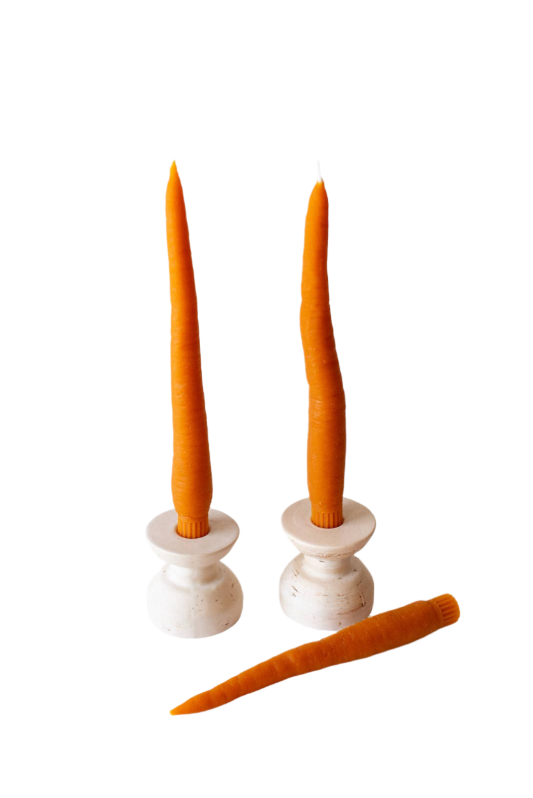 Carrot Beeswax Tapers