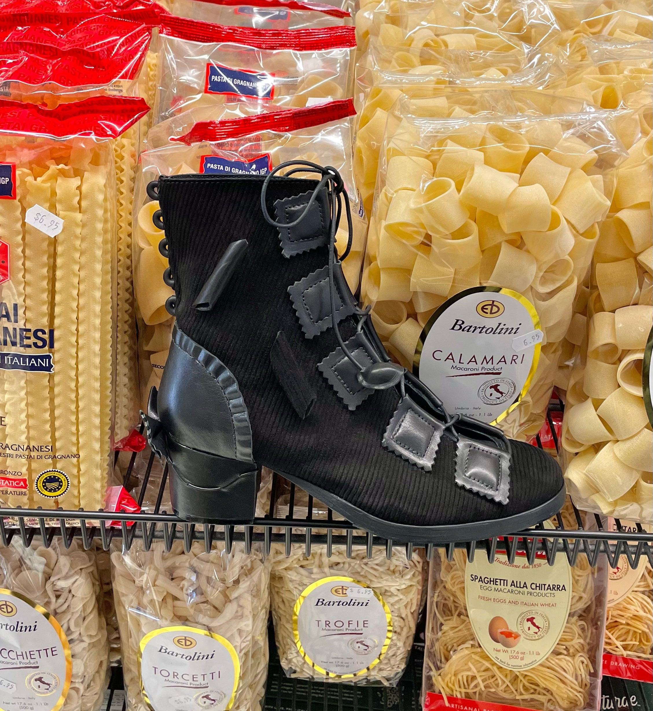 Pasta Boots by BONNIE ANDRUS