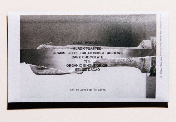 Black Toasted Sesame, Cacao Shell and Nib