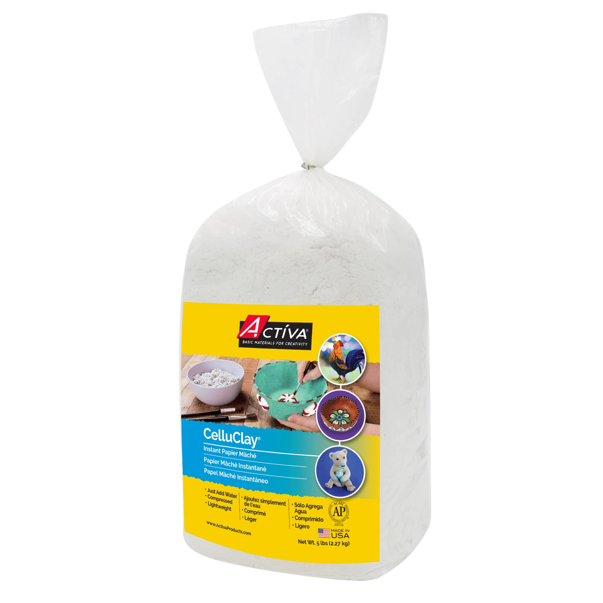CelluClay® Instant Paper Mâché