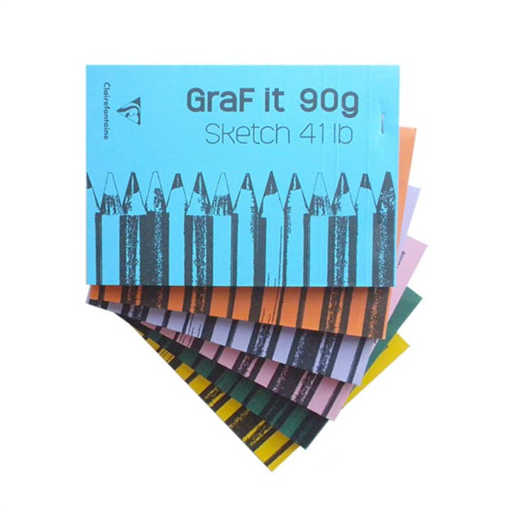 Clairefontaine Graf-It Sketchpads - A6
