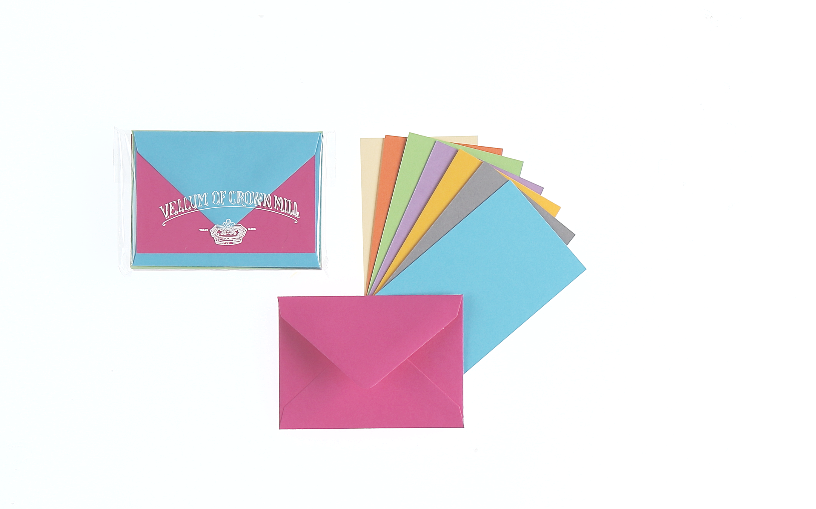 Color Vellum Mini Mixed Note Card Sets