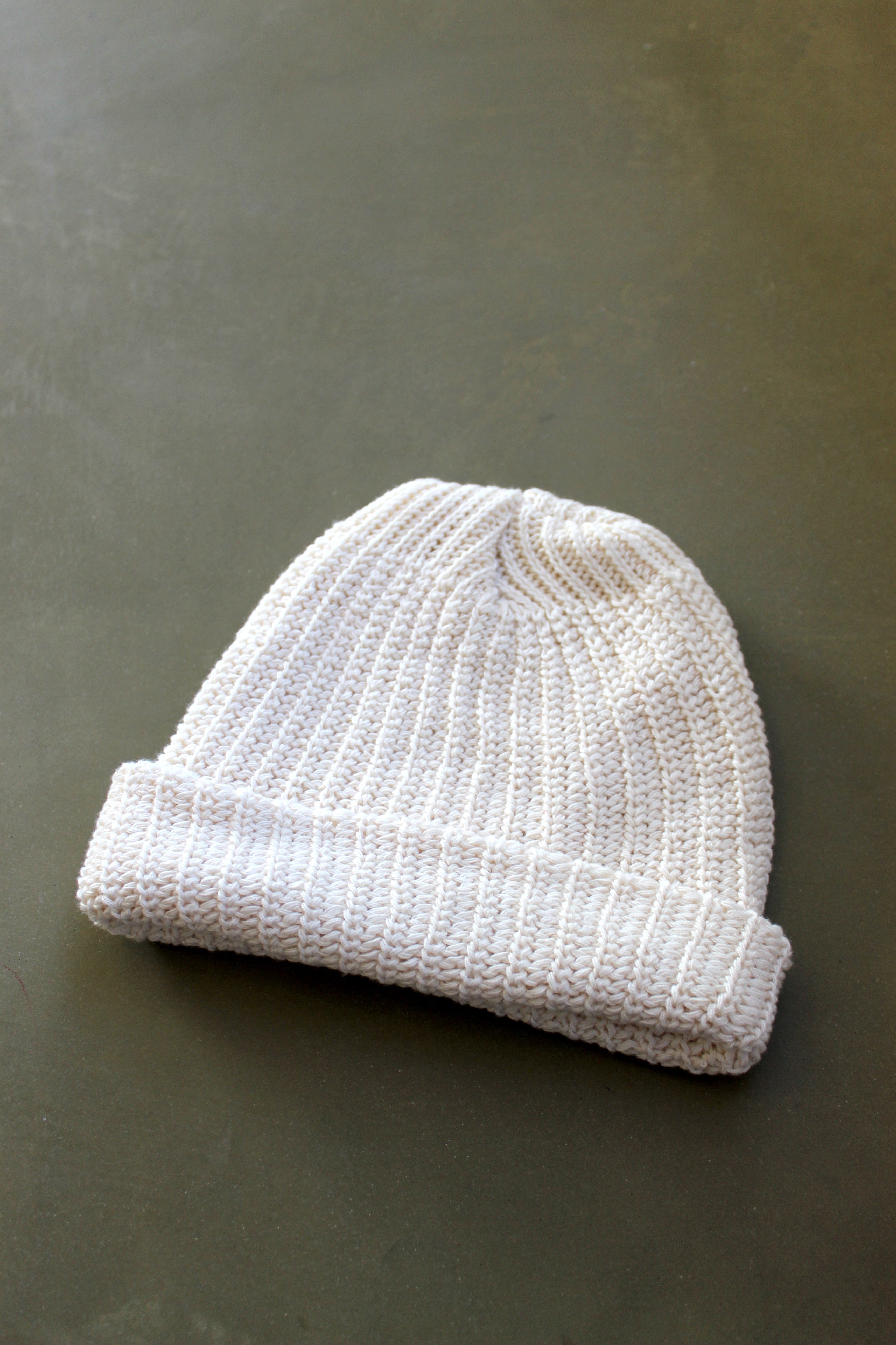 Natural Cotton Watch Cap